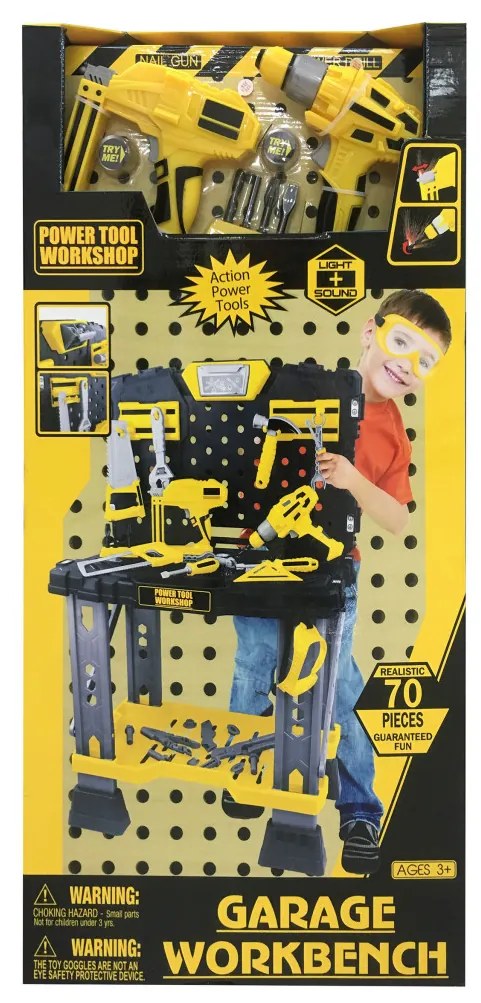 G21 játék - DELUXE TOOLS munkapad szerszámokkal