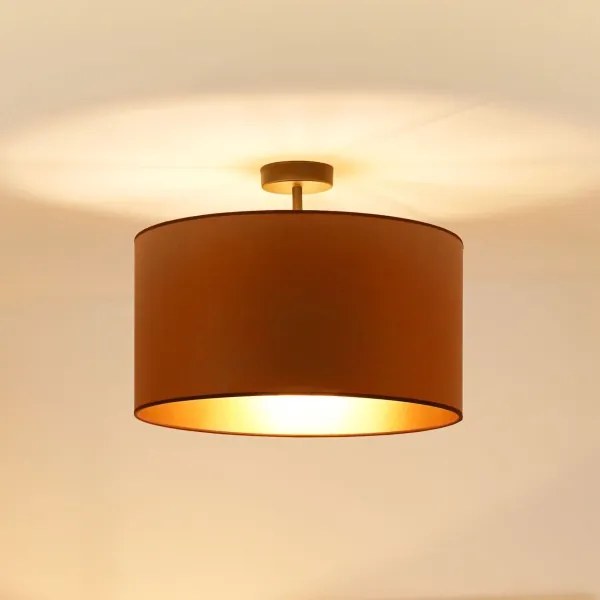 Brilagi - OREGON ROLLER VEGE mennyezeti lámpa 1xE27/15W/230V, 45 cm, barna