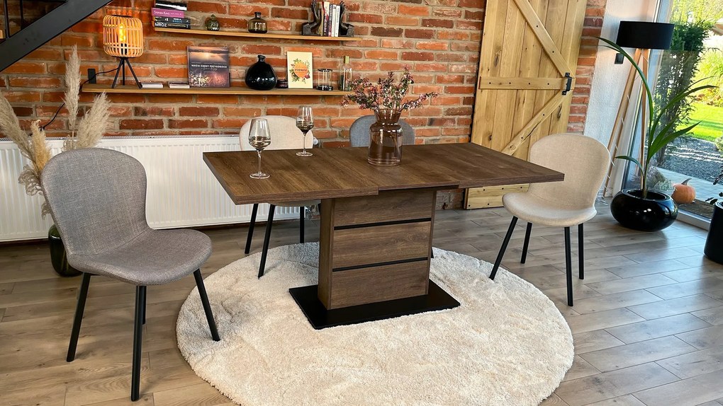 MAZZONI EXPORT FIORA Bézs (Basel 24 szövet) - MODERN LOFT KÁRPITOZOTT SZÉK NAPPALIBA/ÉTKEZŐBE