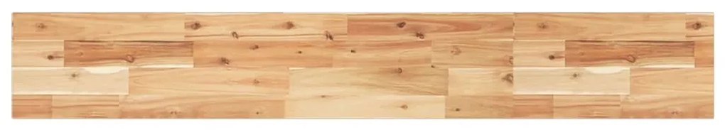 3 db olajbevonatú tömör akácfa függőpolc 140 x 20 x 2 cm