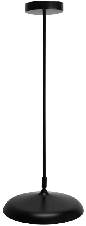 Modern LED lámpa állítható magassággal fekete
