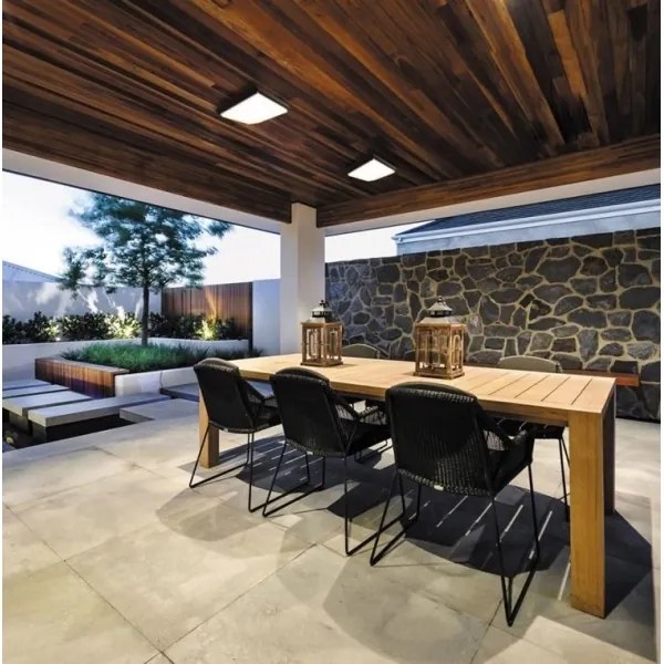 LED2 - LED Kültéri mennyezeti lámpa QUADO LED/10W/230V antracit IP54