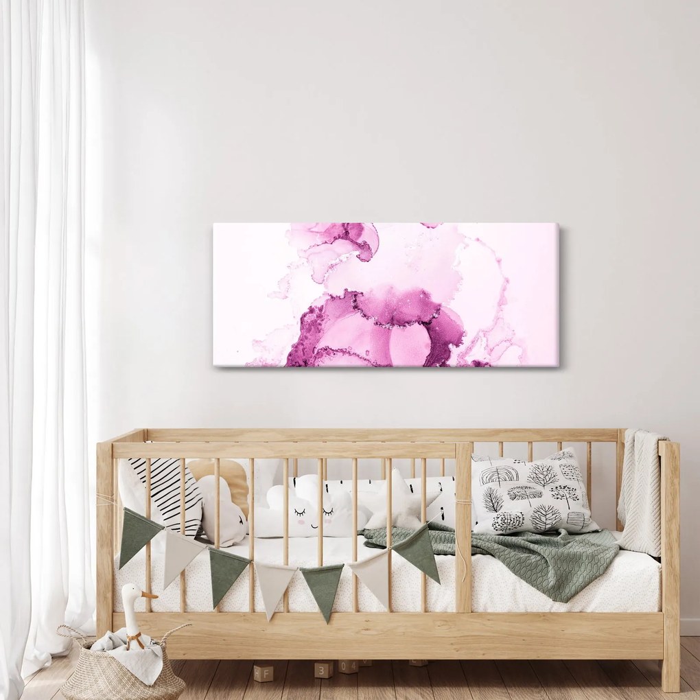 Kép - Rózsaszín dekoráció (120x50 cm)