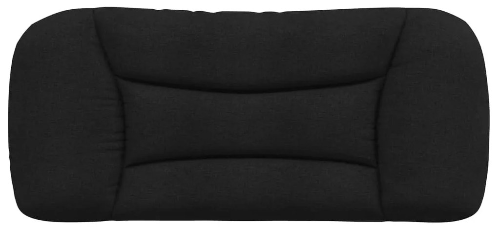 fekete szövet fejtámla párna Hvar 90 cm