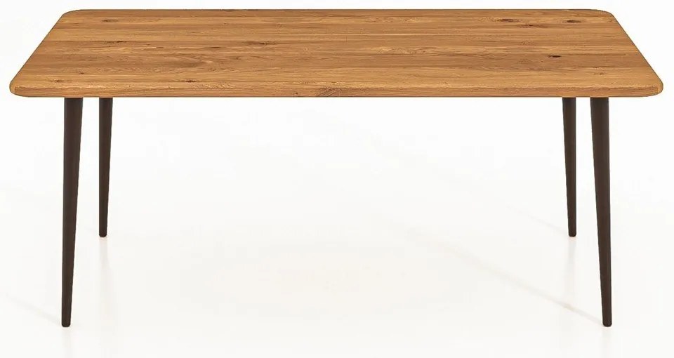 Natúr színű tölgyfa dohányzóasztal 60x110 cm Kula – The Beds