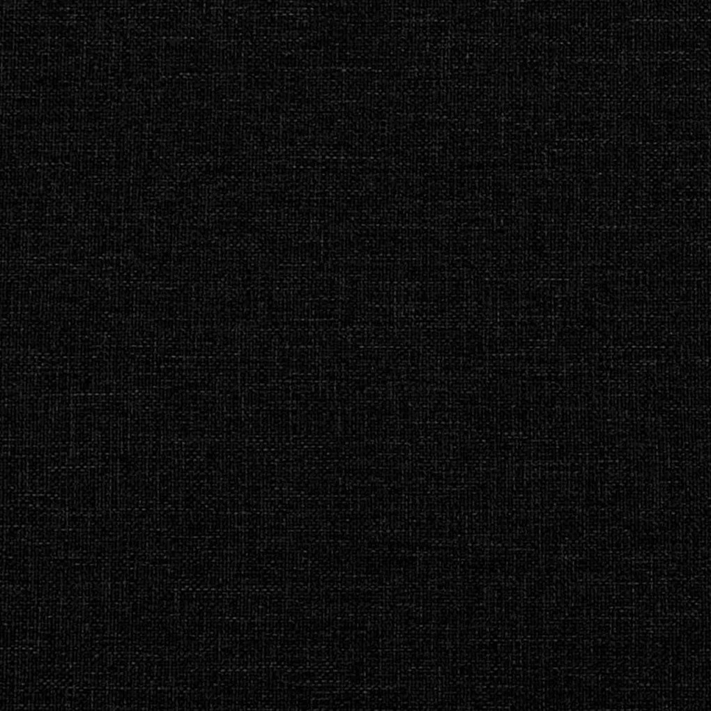 Kerekes Étkező Székek 2 pcs Fekete 57 x 67 x 95 cm szövet