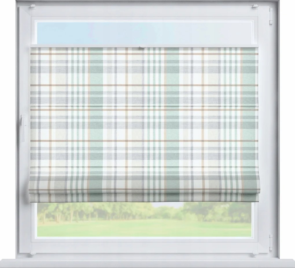 Kész pliszírozott roló római Szicília 80x170cm zöld