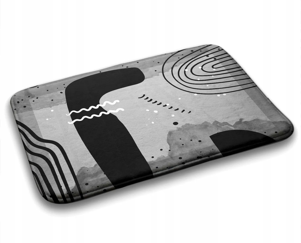 Fürdőszobaszőnyeg Geometrikus minták 75x45