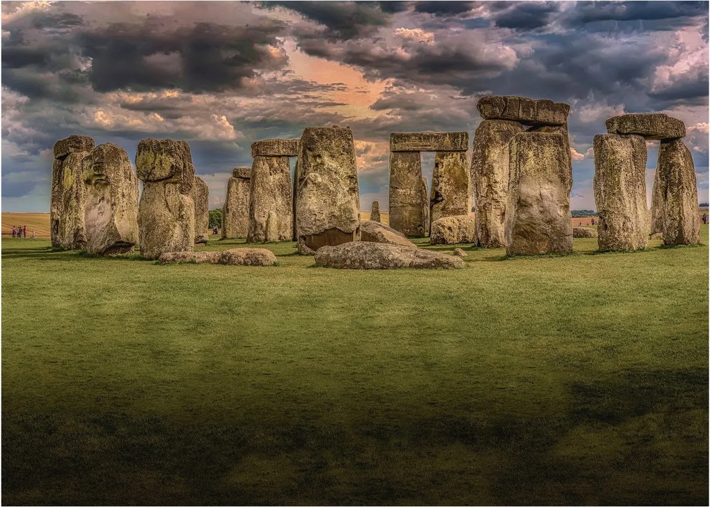Stonehenge képe (üvegen) (70x50 cm)