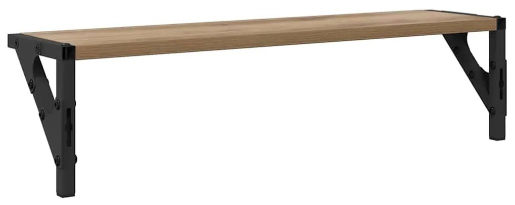 Falpolcok 2 pcs Artisan tölgy 60 x 15 x 15,5 cm Faanyag