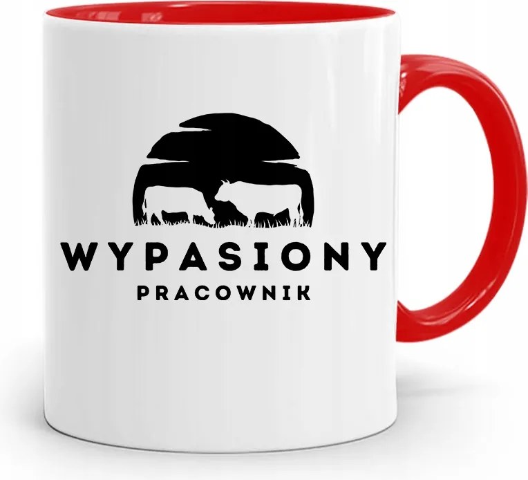 Munkavállalóknak Piros Menő Munkavállaló Bögre fényképes nyomtatással