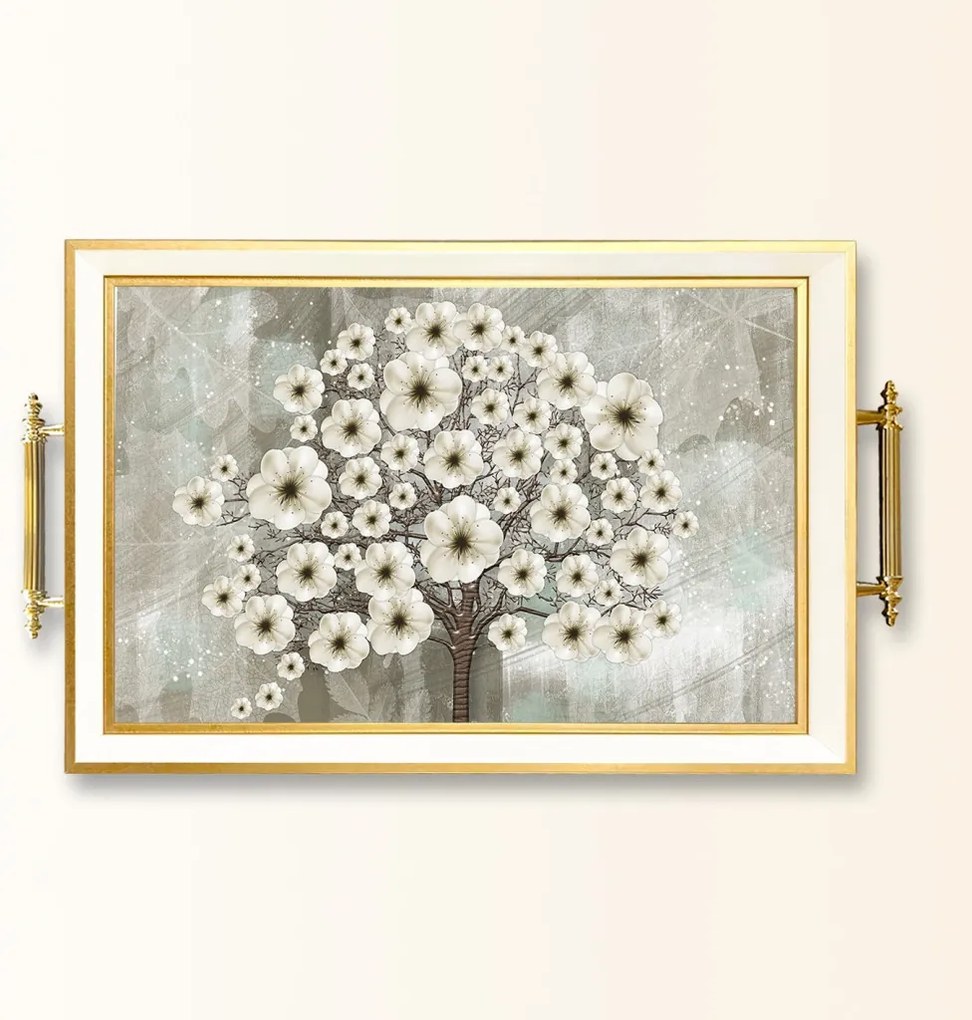 Üveg tálca, 38×24 cm – TPB9884