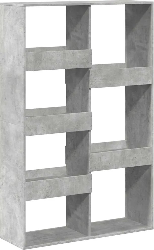 vidaXL betonszürke szerelt fa térelválasztó 100 x 33 x 155,5 cm