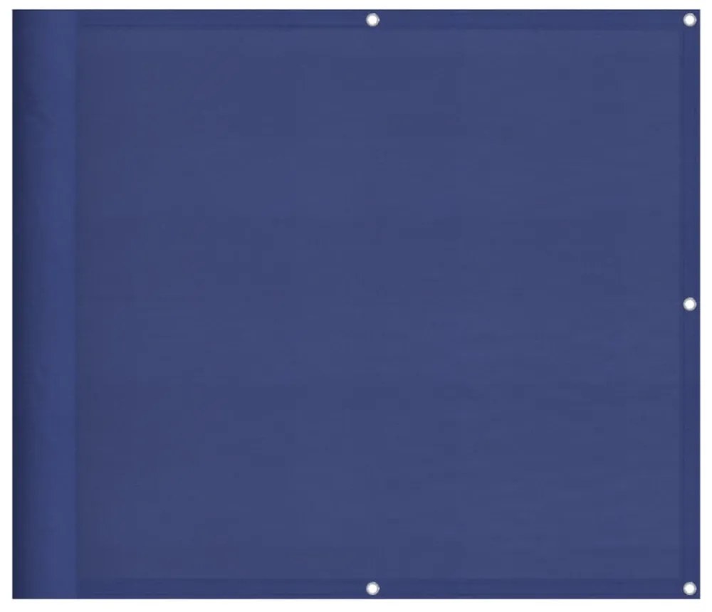 kék 100% oxford poliészter erkélyparaván 90 x 1000 cm