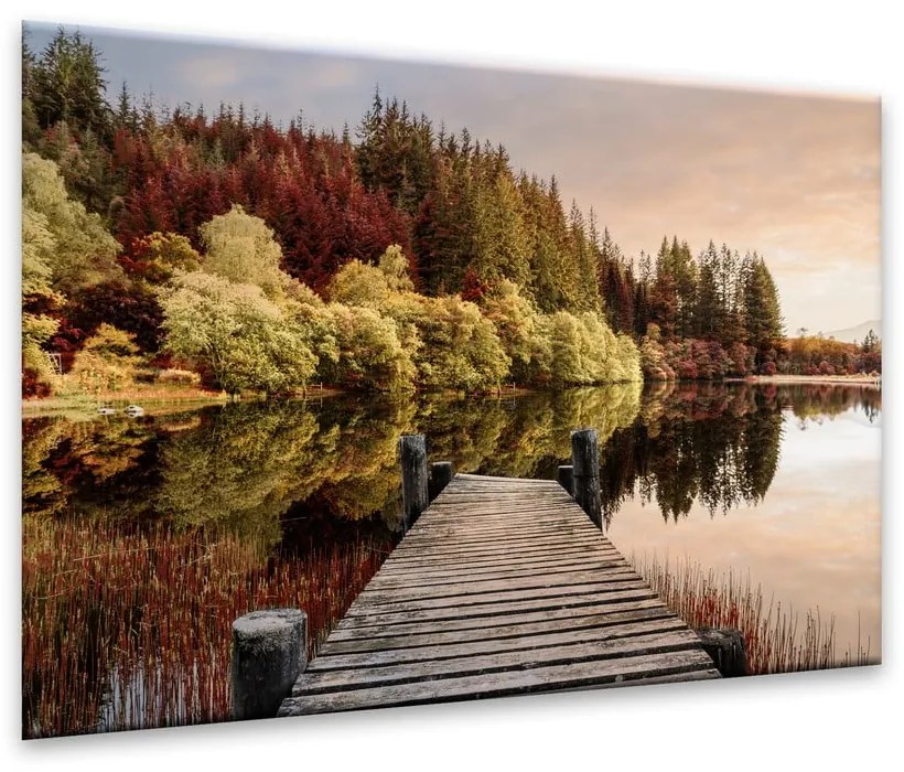 Autumn Path üvegfestés, 80 x 120 cm - Styler