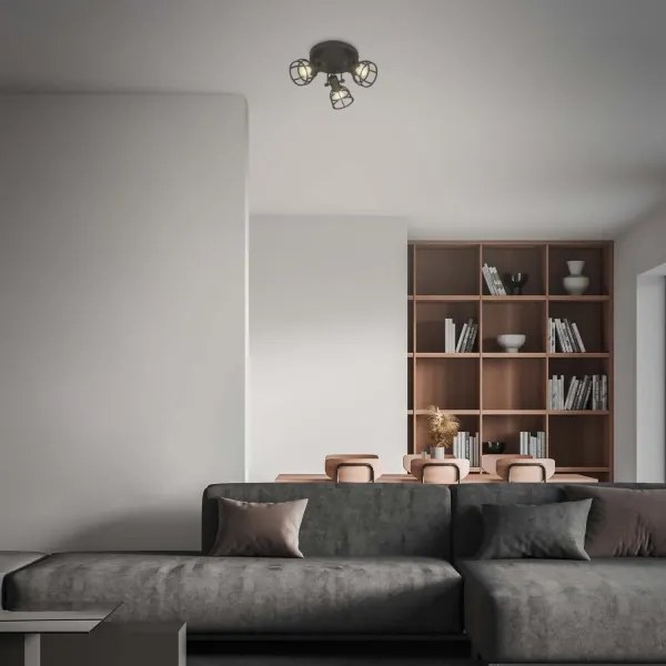 Briloner 2669-035 - Spotlámpa RETRO 3xE14/25W/230V