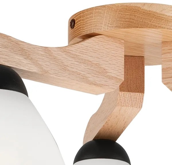 Csillár ADRIANO 3xE27/60W/230V tölgy