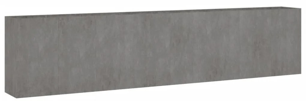corten acél kerti magaságyás 360x40x80 cm