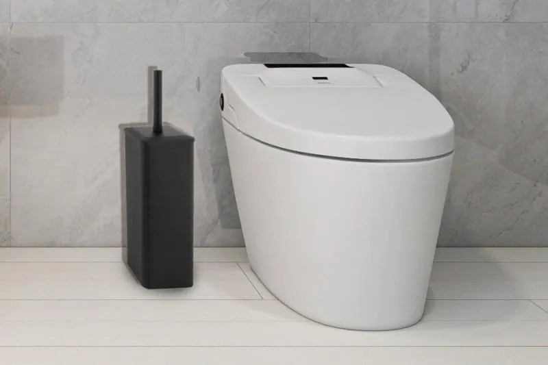 Erga Fonti, álló WC kefe, fekete, ERG-YKA-PD.FONTI-FB