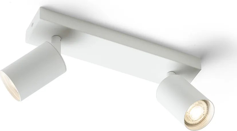 RENDL DUDE II felületre szerelhető fehér 230V LED GU10 2x9W