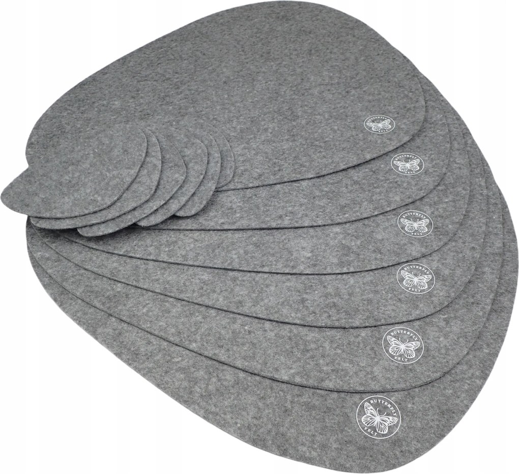 Filc Alátétek Asztalra Tányérhoz 6 db-os szett