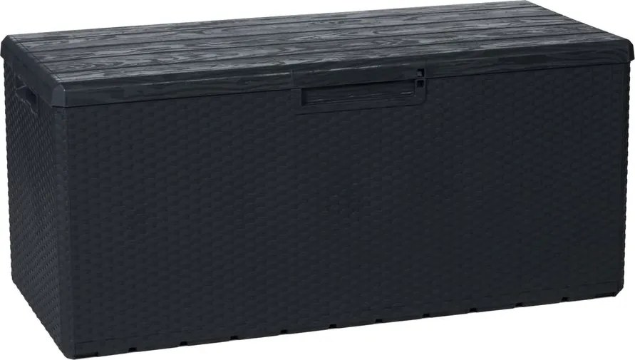 PORTOFINO Kerti műanyag láda 340 L grafit