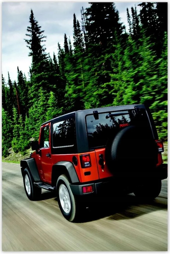 Poszterek 80x120 Jeep Wrangler