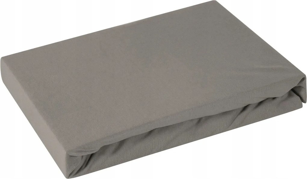 Gumis jersey lepedő 180x200 Eurofirany világosszürke