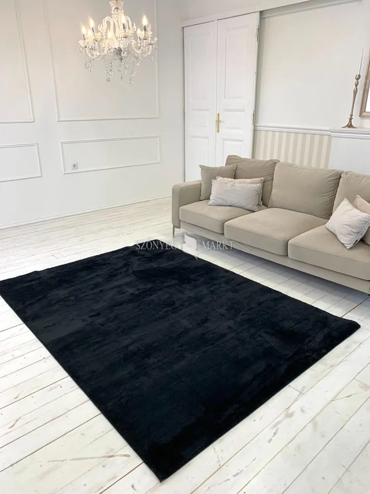 Royal Plüss Luxary Szőnyeg 252 Black (Fekete) 200x280