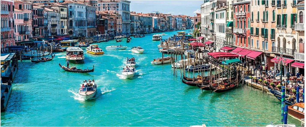 Kép - Grand Canal, Velence, Italy (120x50 cm)