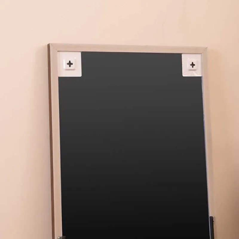 Álló tükör 150x40cm fehér barna FUR-1712-1