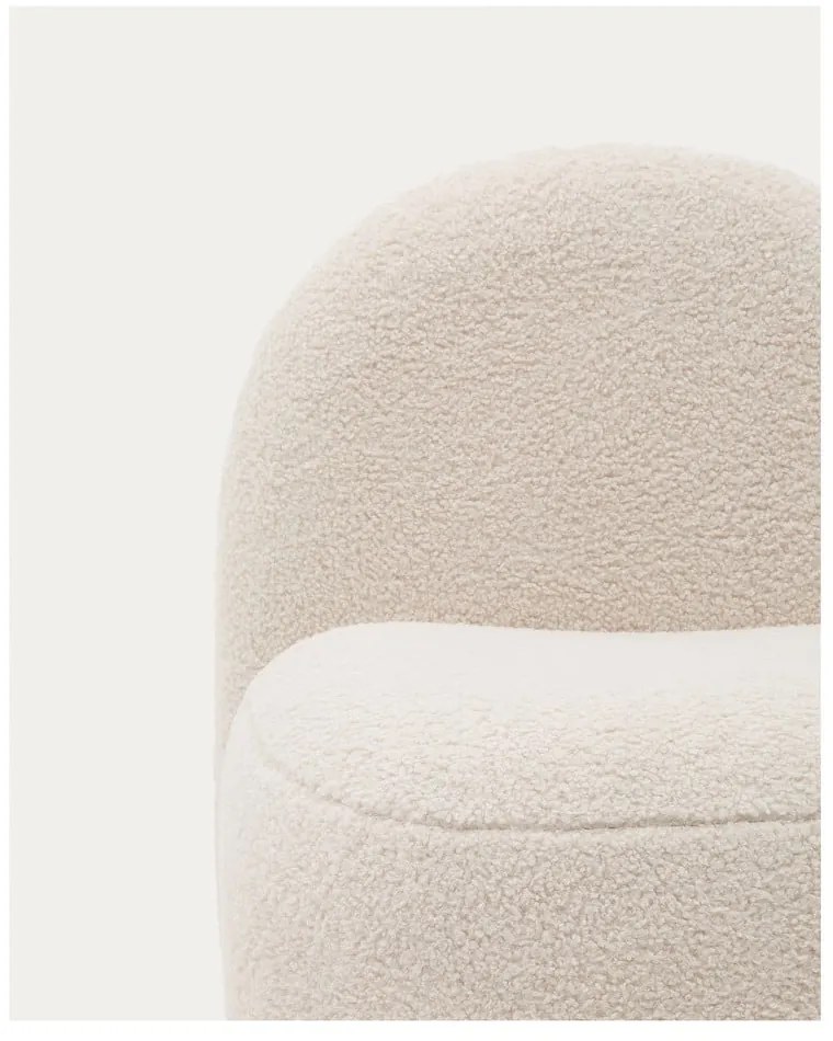 Fehér buklé gyerek fotel Bucky – Kave Home