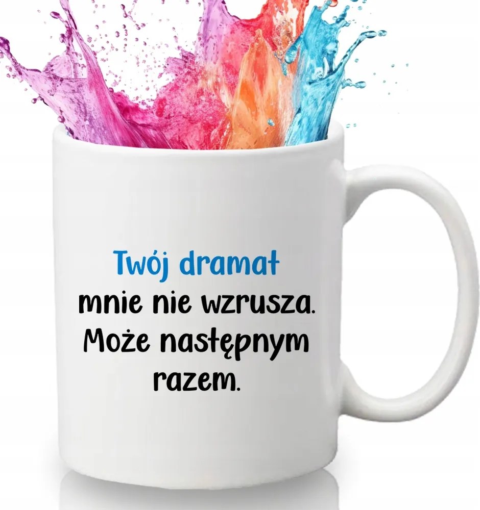 Bögre Fehér 330 ml Kerámia Vicces Ajándék Felirattal Nem Hat Meg