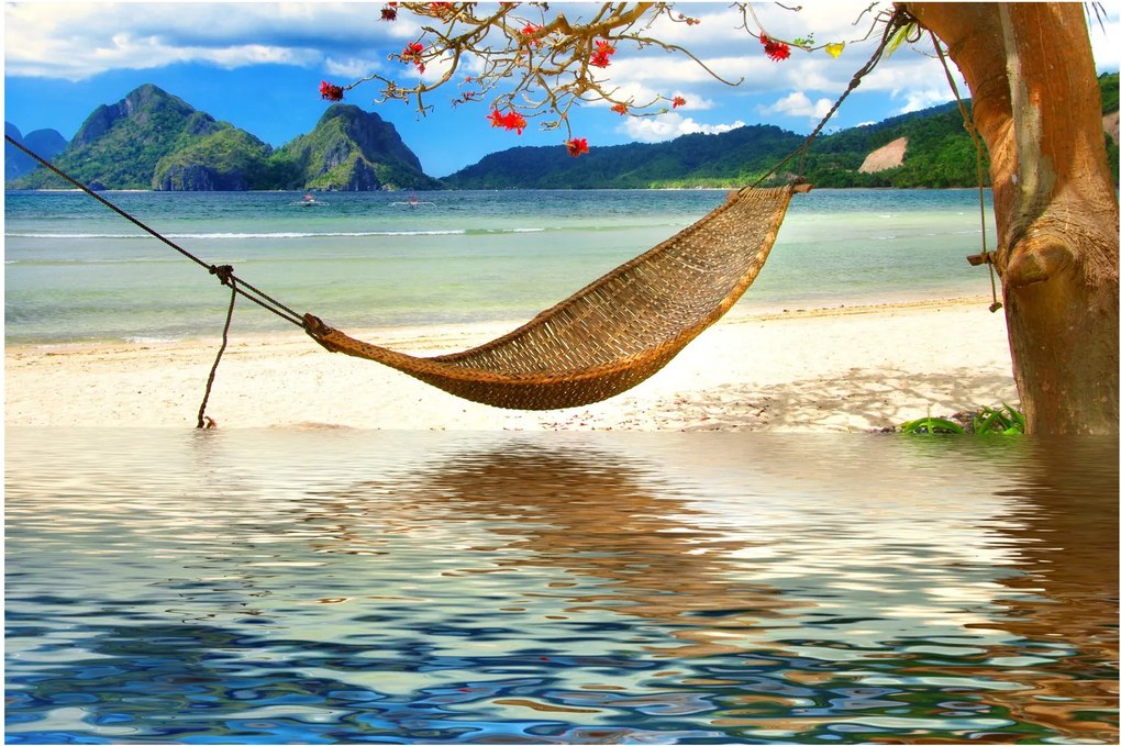 Kép - Relaxálás a tengerparton (90x60 cm)