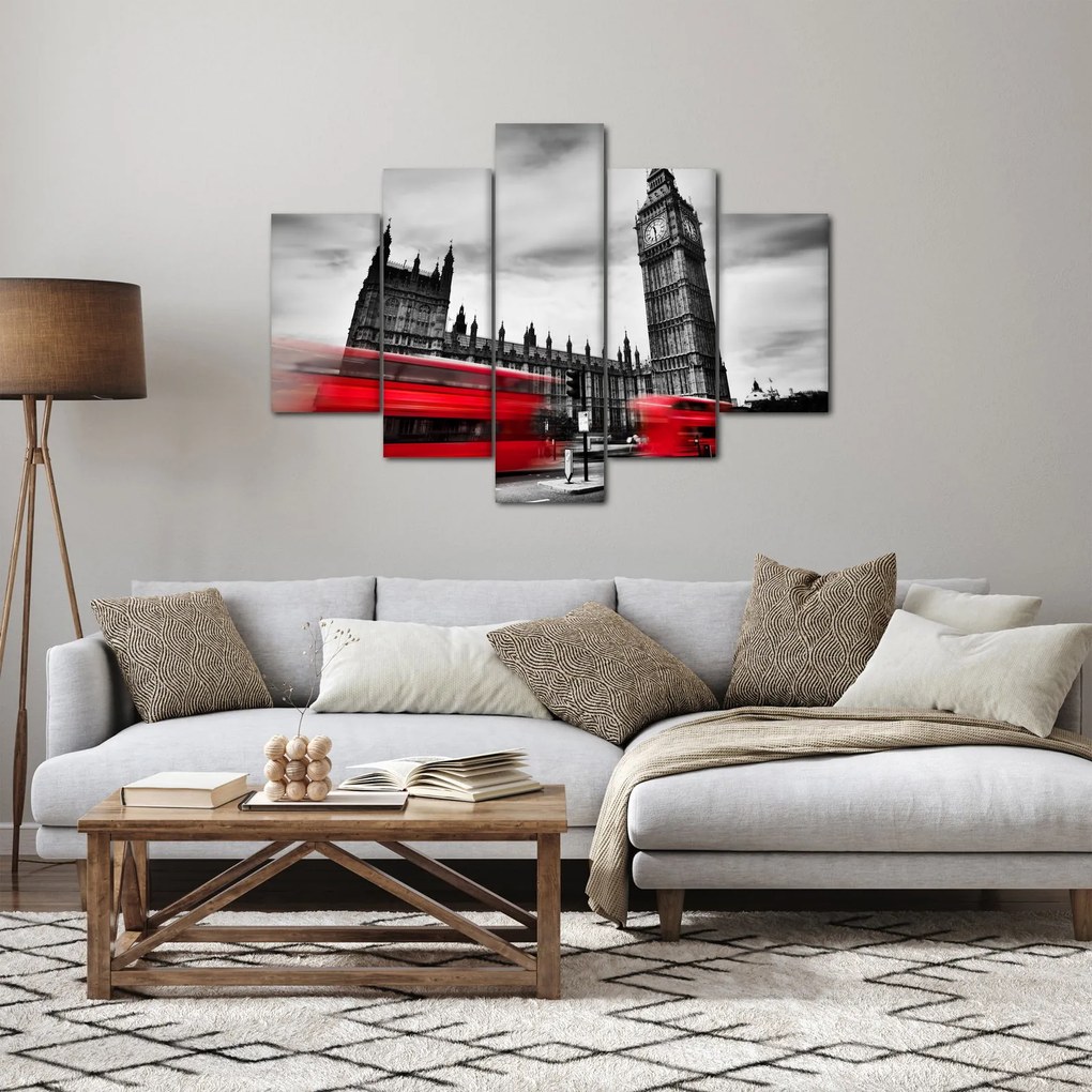 Kép - a Parlament londoni házai (150x105 cm)