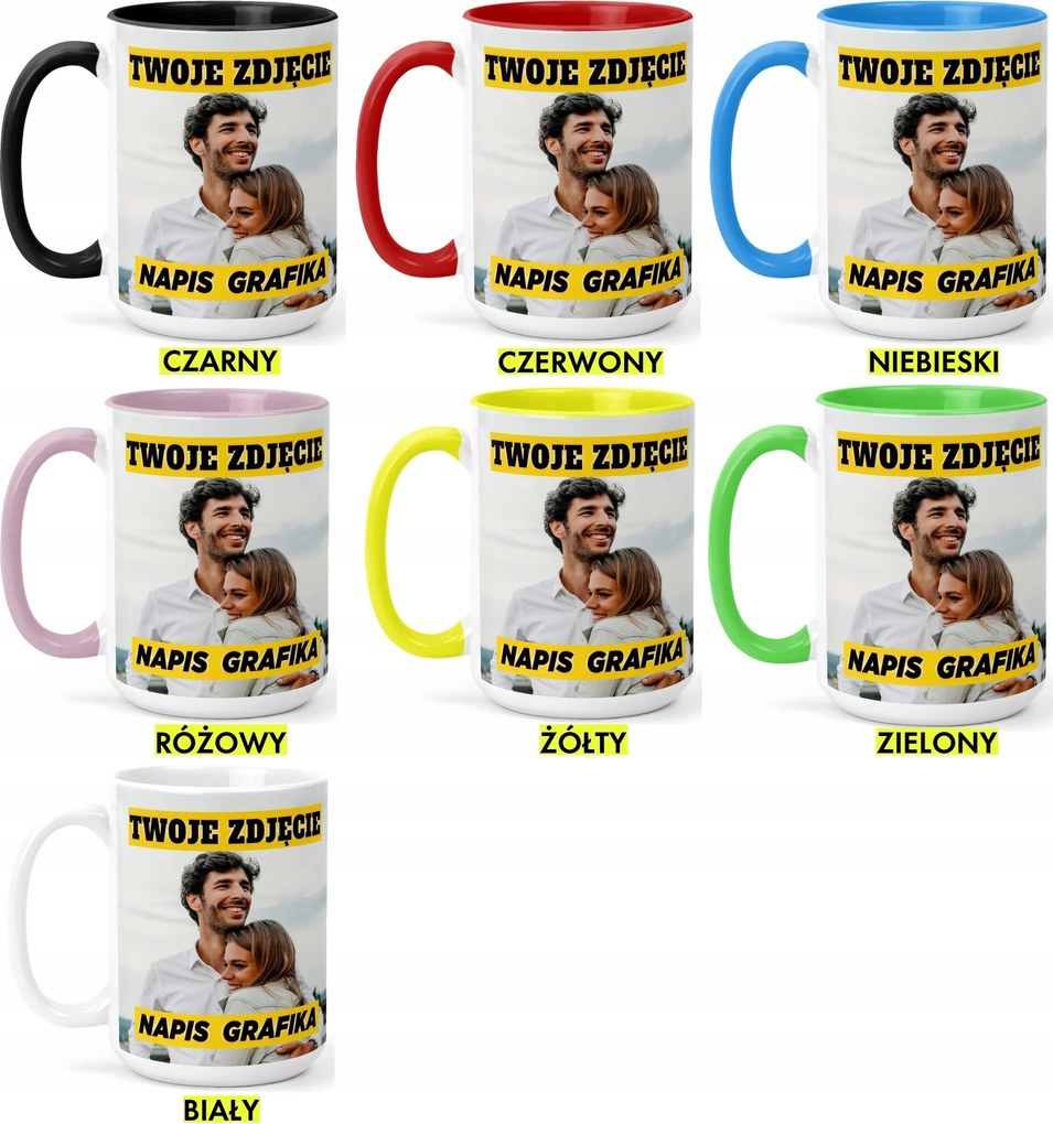 Nagy XXL Bögre Saját Fotóval Ajándék Születésnap Karácsony Névnap Esküvő