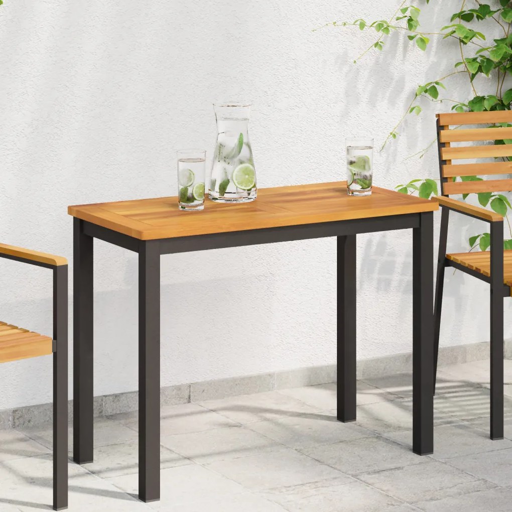 Asztallap Barna 90 x 45 x 2 cm tömör akácfa