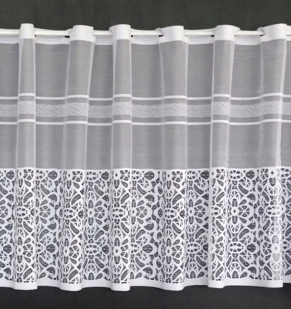 Mg Irigység jacquard fehér 762/26 250x50cm M