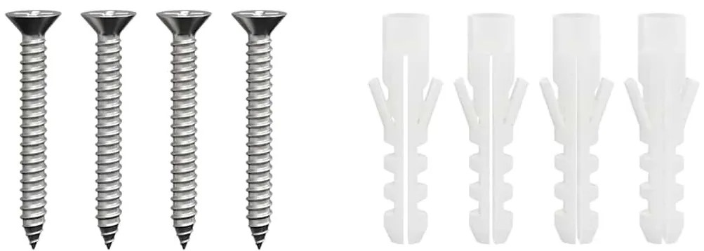 Kémény fej kiterjesztés Ezüst 29 x 29 x 50 cm Rozsdamentes acél