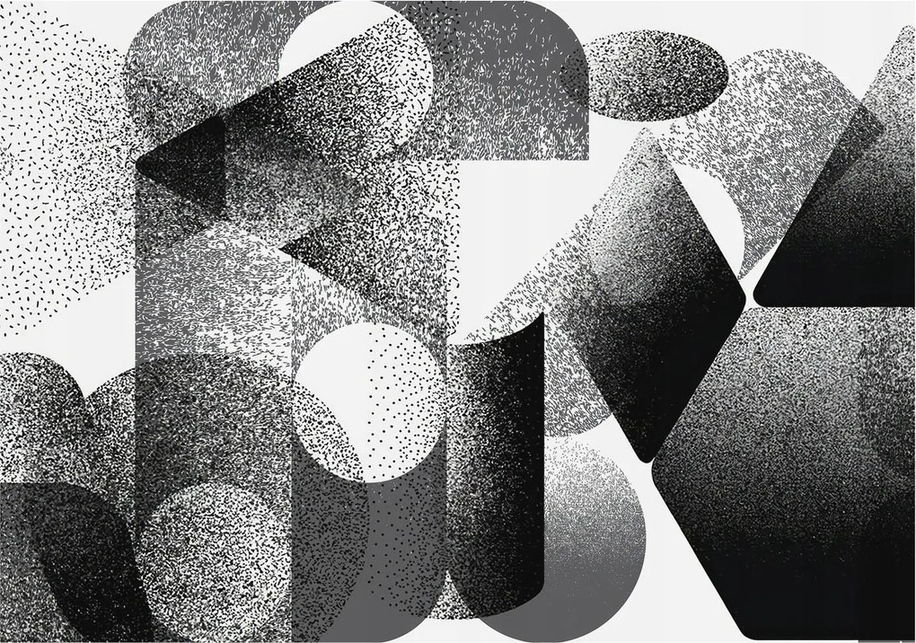 Fotótapéta Flizelin Fali szett Geometrikus formák 208x146 +ragasztó