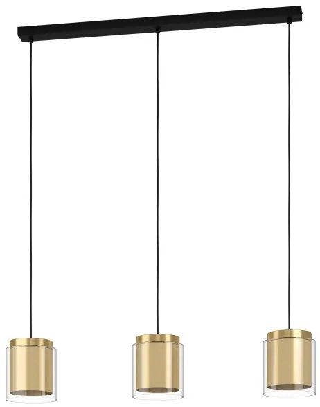 Eglo 99654 - Csillár zsinóron LAGUNITAS 3xE27/40W/230V