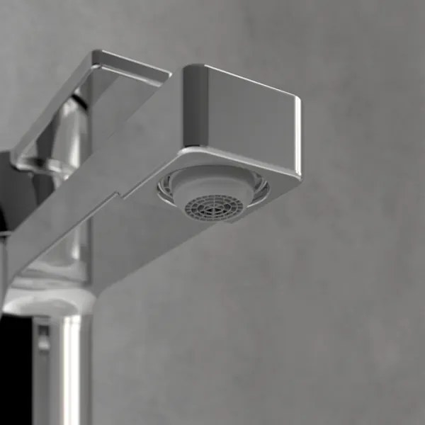 Villeroy & Boch TVW10300400161 - Mosdócsaptelep ARCHITECTURA 16,4 cm fényes króm