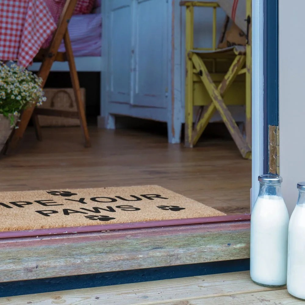 Kókuszrost lábtörlő 40x60 cm Wipe Your Paws – Artsy Doormats