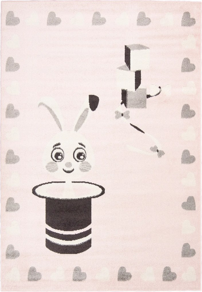 Happy Szőnyeg 160x220 Gyerek Színes Pasztell e62r