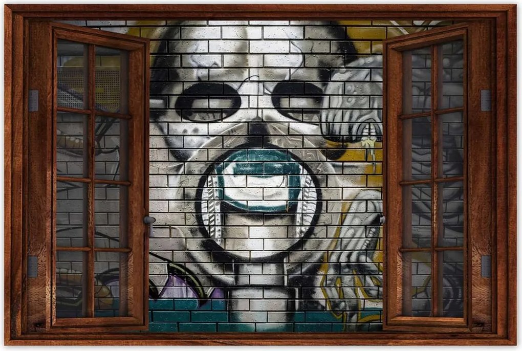 Poszterek 120x80 Graffiti Utcaművészet