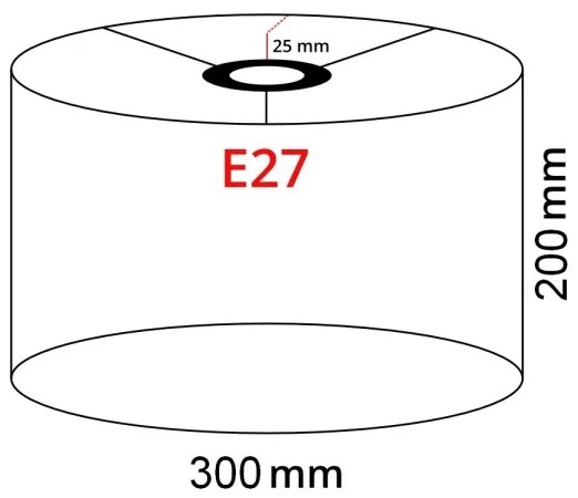 Brilagi - LED állólámpa CERIA 1xE27/40W/230V Ø 30 cm zöld/fehér