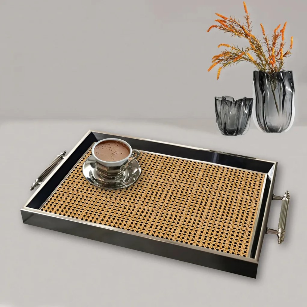 Üveg tálca, 38×24 cm – TPG9896
