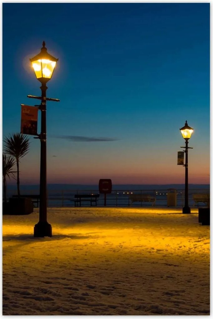 Poszterek 80x120 Lámpások a tengerparton