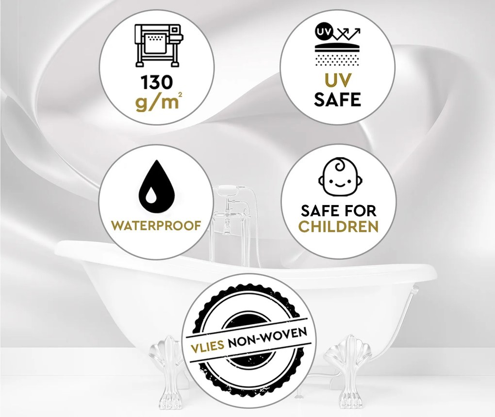 Gario Fotótapéta Hullámos forma Anyag: Vlies, Méret: 100 x 70 cm