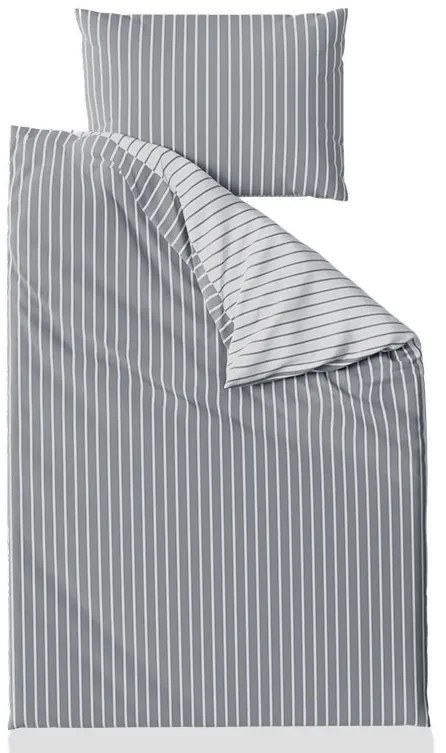 Renforcé pamut ágyneműhuzat CAPRIVI szürke gomb Ágyneműhuzat mérete: 70x90 cm, 140x200 cm